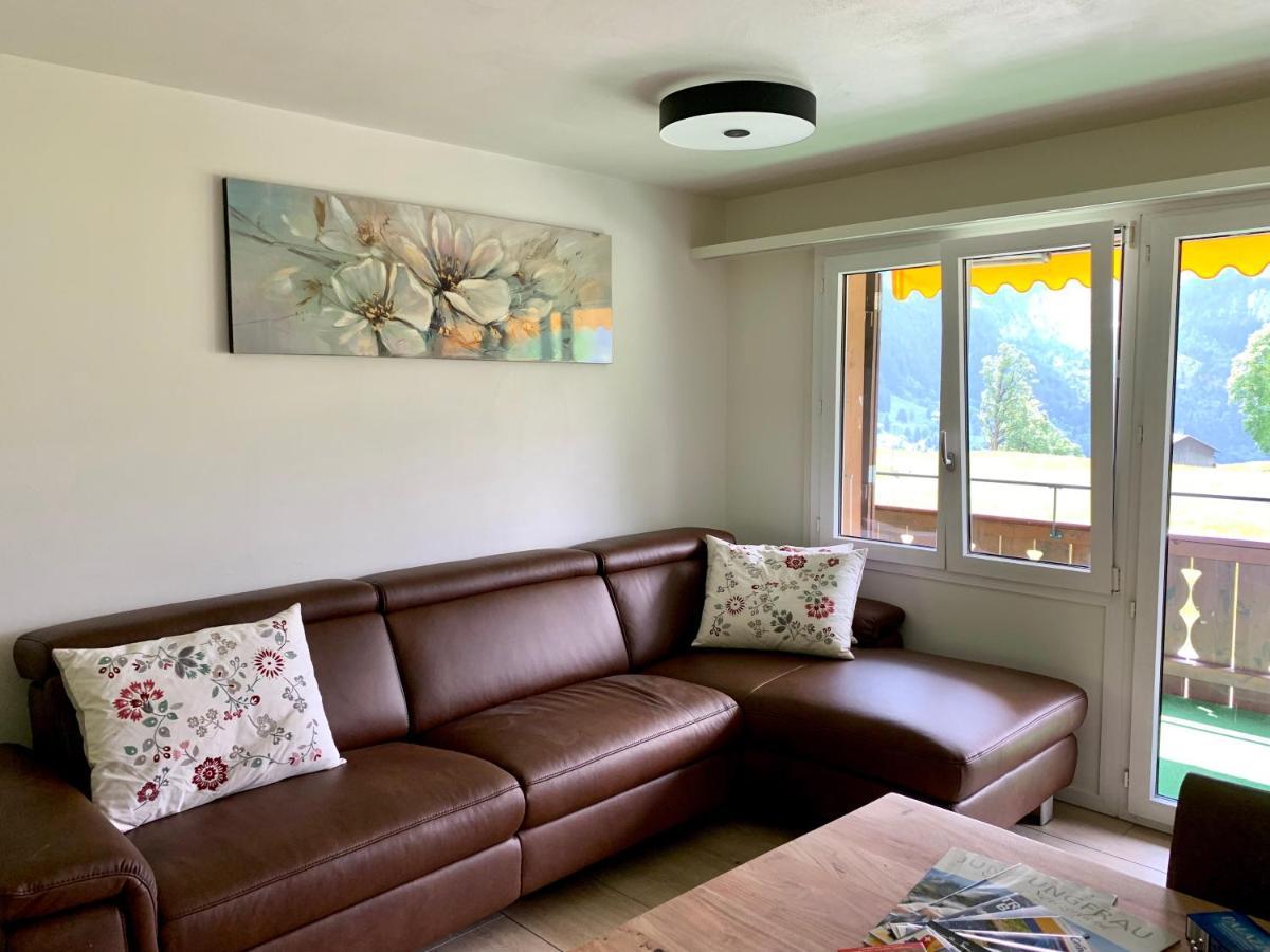 Luxury, New - Amazing Views Grindelwald Eiger Jungfrau Moench Appartement Buitenkant foto